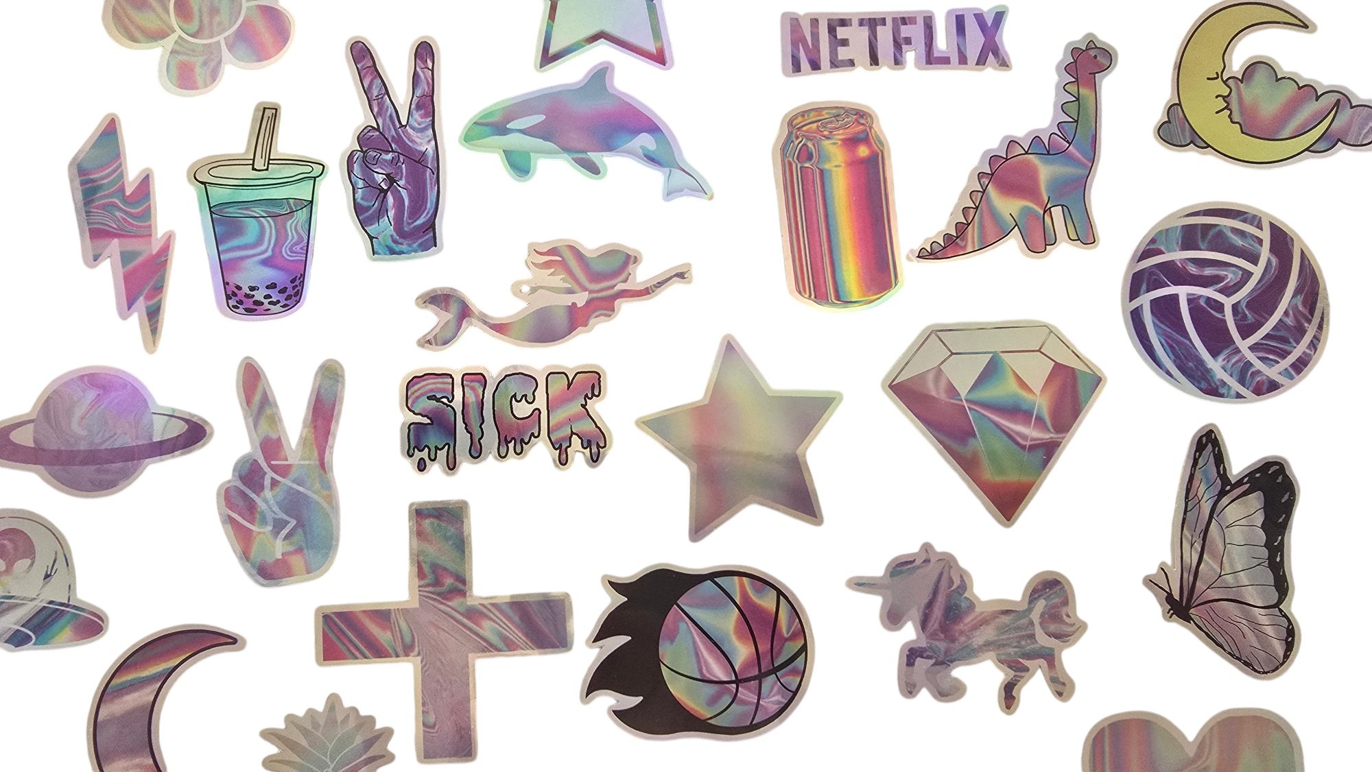 Holographic | Sticker pack (10)