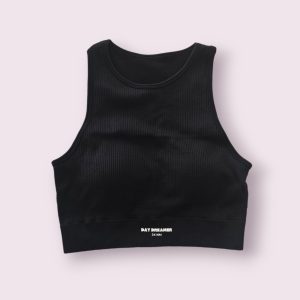 Crop & Comfort | Ribbed Seamless Crop Top