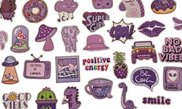 Preppy Purple | Sticker Pack (10)