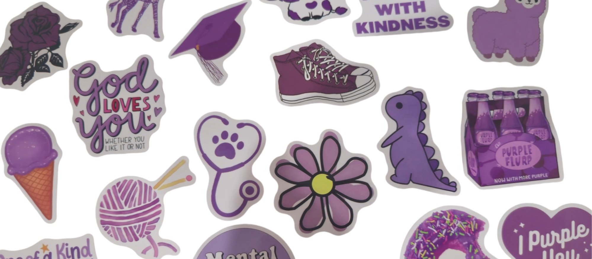 Preppy Purple | Sticker Pack (10)