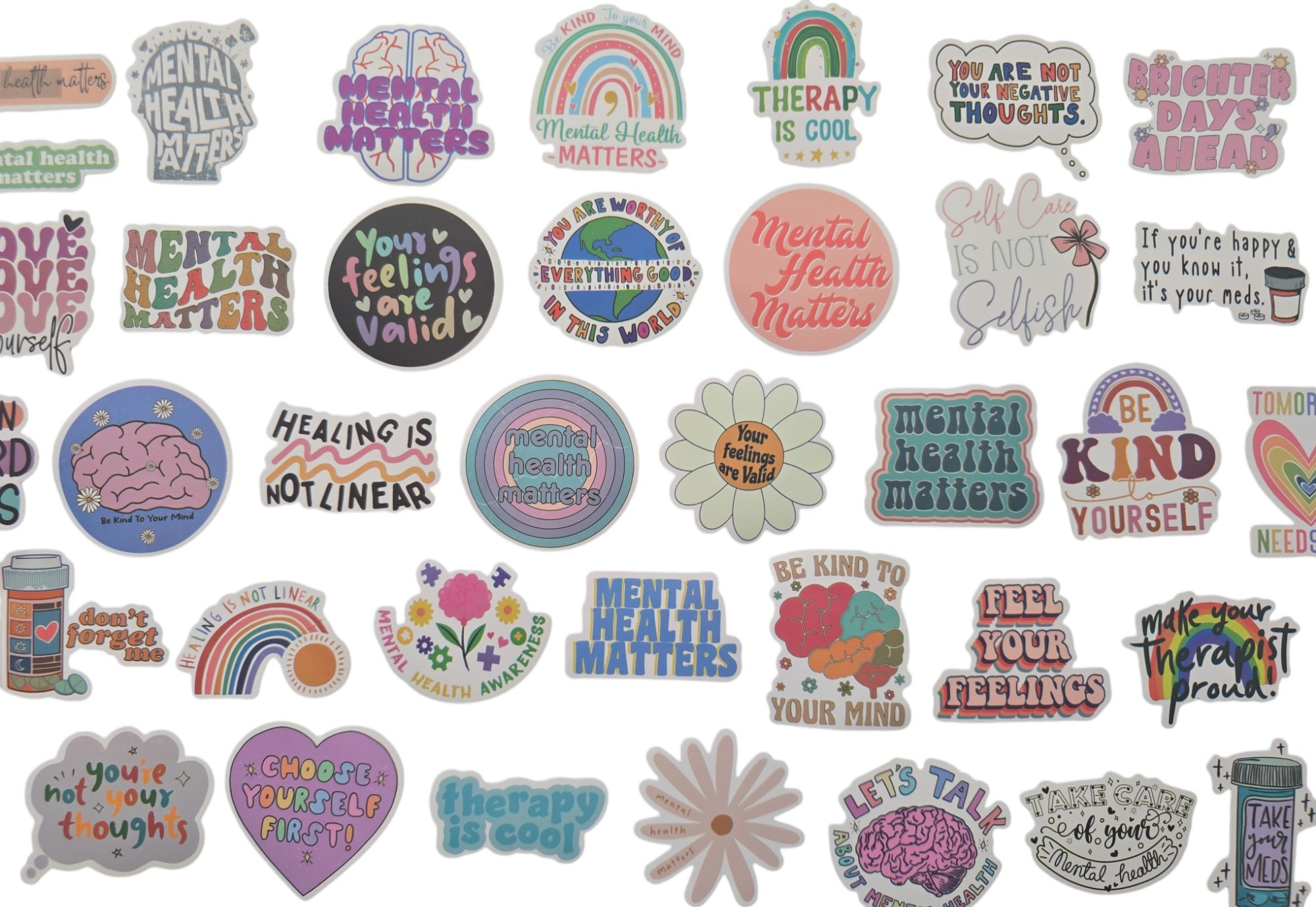 Mental Health Matters | Sticker pack (10)